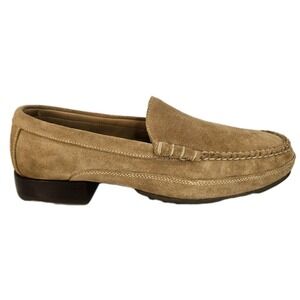 Cole Haan Country Loafers Shoes Mens 10 Brown Leather Corporate Brazil 2821